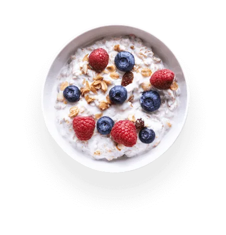Yoghurt met fruit